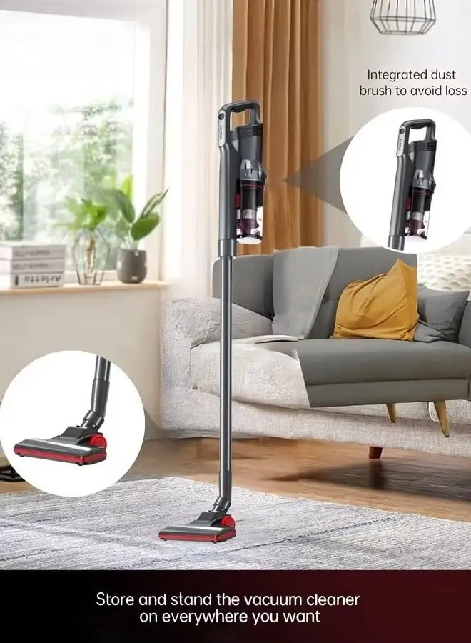 سوكاني مكنسة كهربائية 3 في 1 من سوكاني بسلك 5 متر وسعة 700 مل و2000 واط يمكن استخدامها كمكنسة رأسية، يدوية، أو لتنظيف الزوايا والمساحات الضيقة (SK-13044) - Image 3